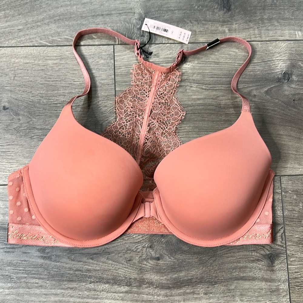 Victorias Secret Lace Racerback Bra - 34D NWT